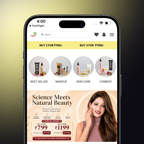 Beauty Ecommerce App
